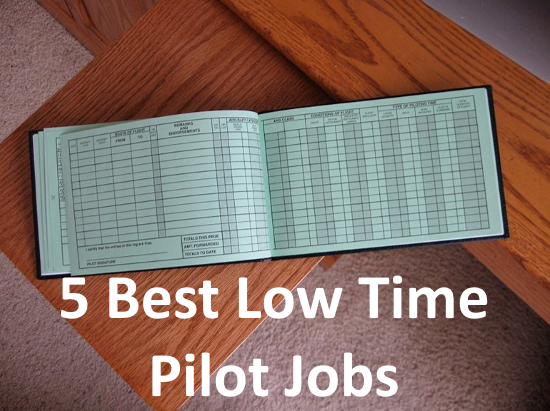 low time pilot jobs