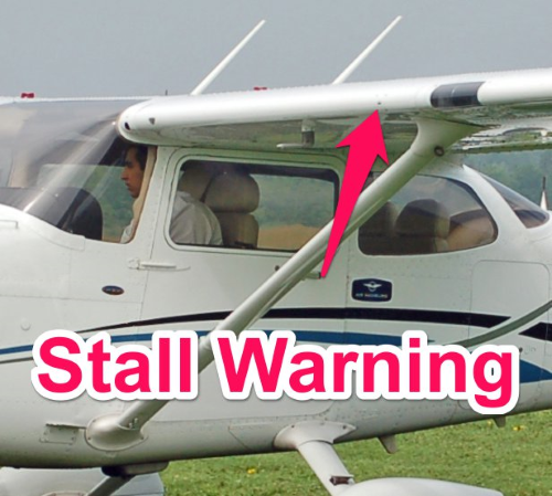 cessna 172 stall warning system - parts of an airplane