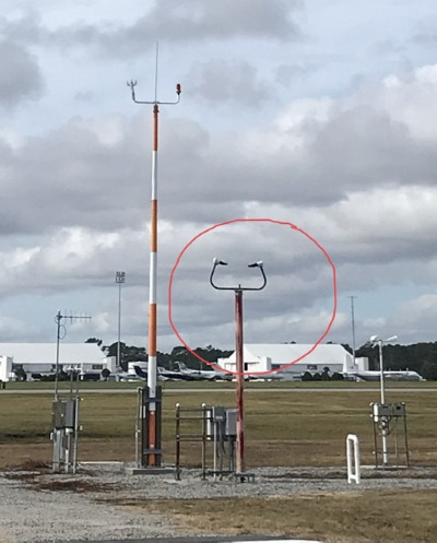 a Transmissometer at an airfield