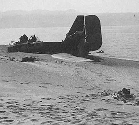 a junkers ju 52 shot down during operation mercury